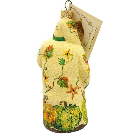 Patricia Breen Sowing Time Gourds Pumpkin Fall Santa Claus Christmas Ornament - Picture 4 of 7